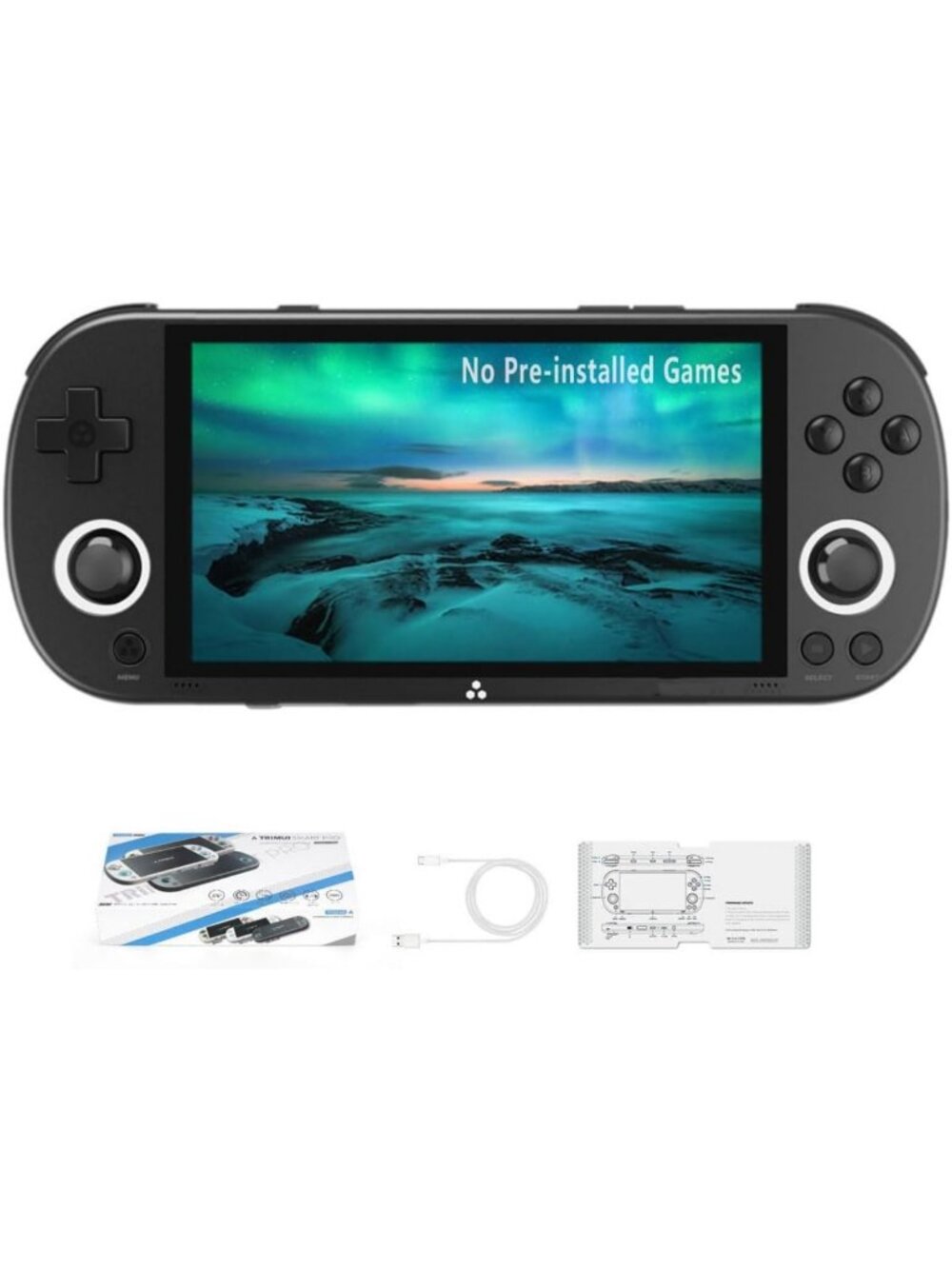 Smart Pro Game Console with 4.96-Inch IPS Screen - No Card Required, Portable
